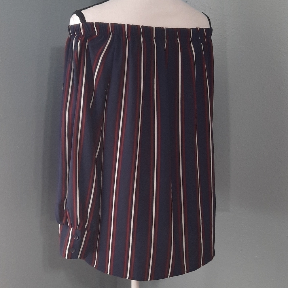 Jeanette Plus striped blouse - Picture 4 of 8